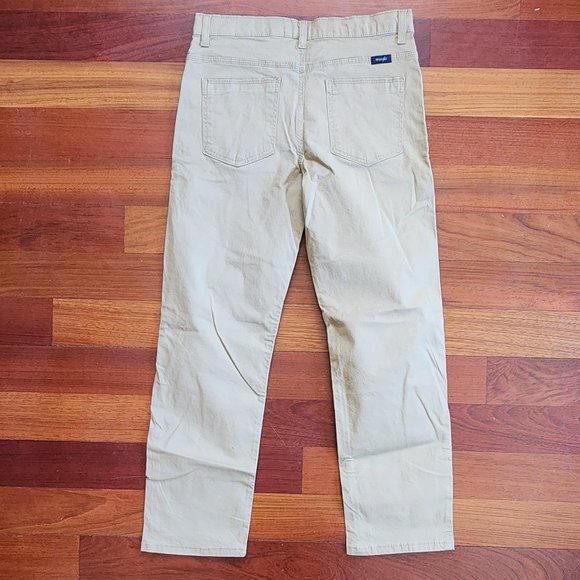 NWT Wrangler Straight 4-Way Flex Chino Pants Size 12 Husky - Picture 13 of 16